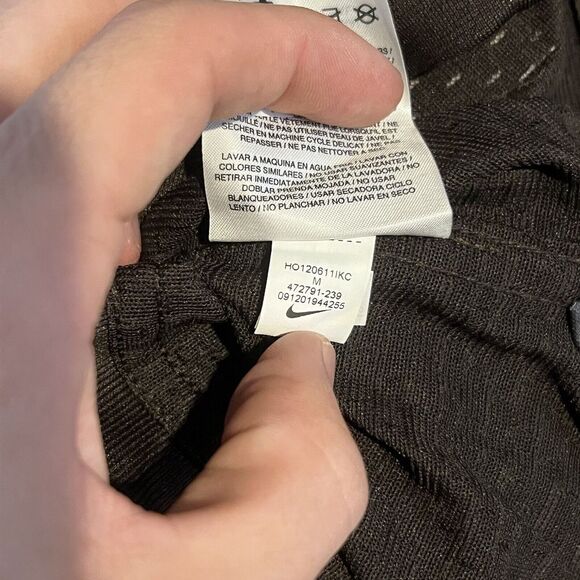 Nike Cleveland Browns‎ Football Jersey Men M Brown Gold On Field Joe Thomas HOF - Picture 8 of 12